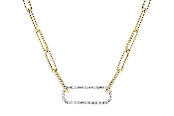 A283-18725: NECKLACE .50 TW (17 INCHES)