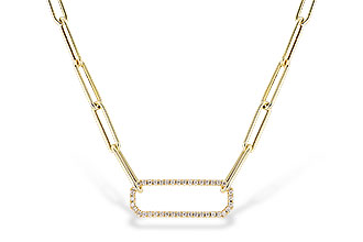 A283-18725: NECKLACE .50 TW (17 INCHES)