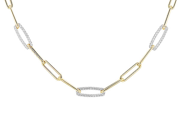 E283-18725: NECKLACE .75 TW (17 INCHES)