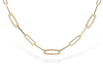 E283-18725: NECKLACE .75 TW (17 INCHES)